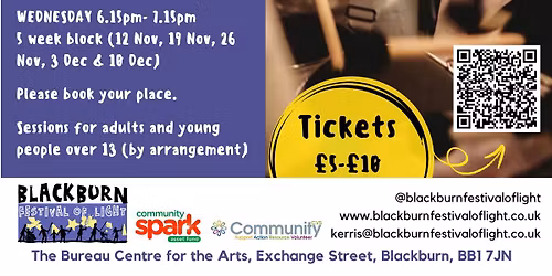 Blackburn Festival of Light Community Street Band - drumming workshops