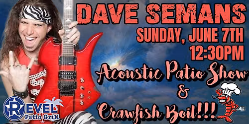 Acoustic Patio Party with Dave Semans
