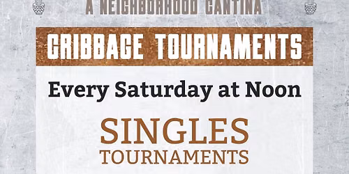 Saturday Cribbage Tournaments