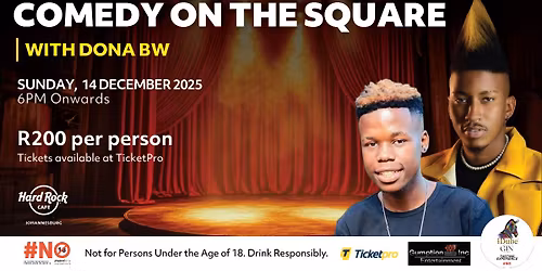 Comedy on The Square with Dona BW