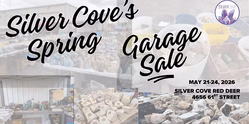 Spring Garage Sale \u2013 Silver Cove Red Deer