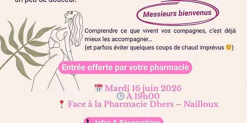 Et si on parlait enfin de la m\u00e9nopause\u2026 simplement et sans tabou ?