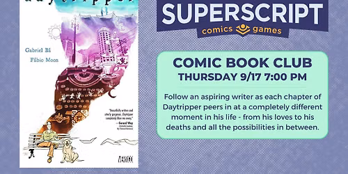 Comic Book Club: Daytripper