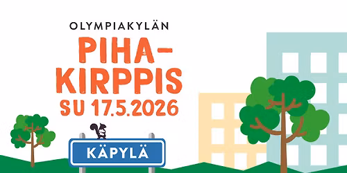 Olympiakyl\u00e4n pihakirppis SU 17.5.2026