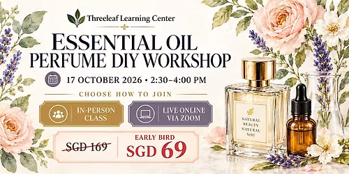 Essential Oil Perfume DIY Workshop