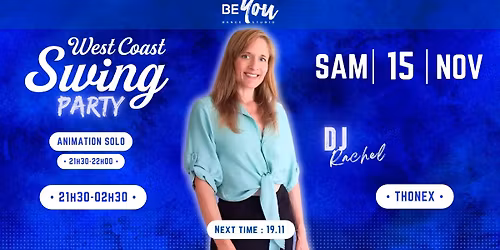 BEYOU PARTY - SOIREE WEST COAST SWING