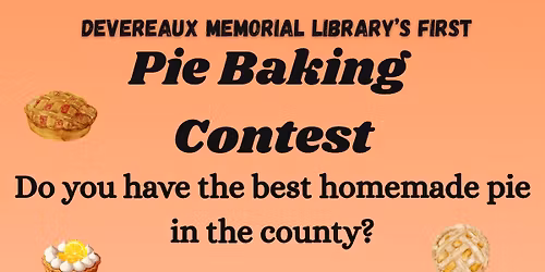 Pie Baking Contest