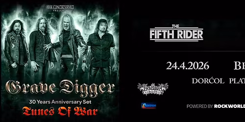 GRAVE DIGGER - TUNES OF WAR ( 30 years anniversary show)