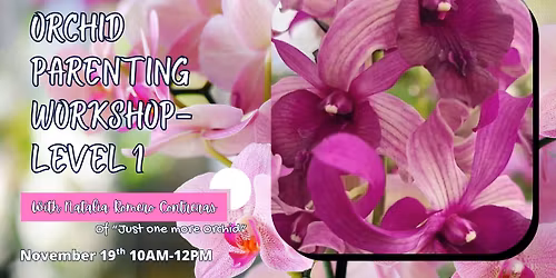 Orchid Parenting Workshop: Level 1 