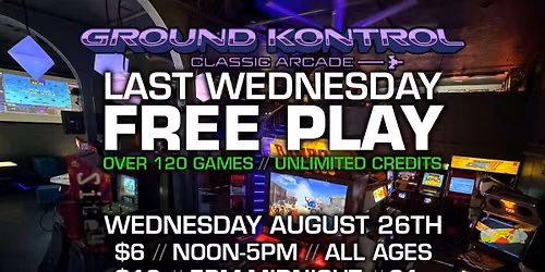 Last Wednesday FREE PLAY Party