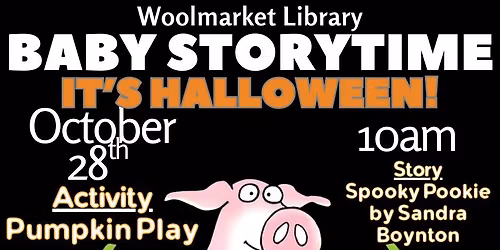 Baby Storytime: IT'S HALLOWEEN!