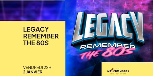 LEGACY - REMEMBER THE 80s AU MALTCOMMODES