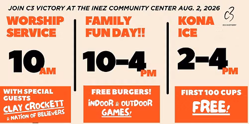 Inez Community Service + Family Fun Day! 