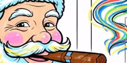 New Tobacconist Coming Soon, Xmas Group Show, Colouring in Competition. Opening Tue16th Dec 6-8PM