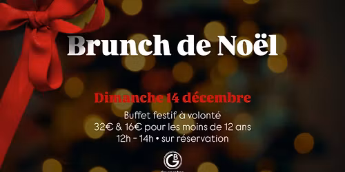 Brunch de No\u00ebl - 14 d\u00e9cembre