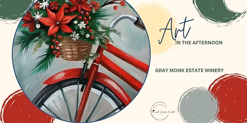 AFTERNOON PAINTING AT GRAY MONK ESTATE WINERY 