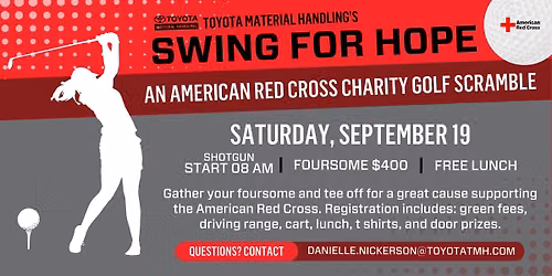 Swing for Hope: American Red Cross Charity Golf Scramble 2026
