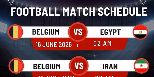Fifa WorldCup Belgium vs Egypt