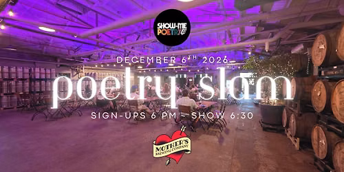 December Show-Me Poetry Slam! 
