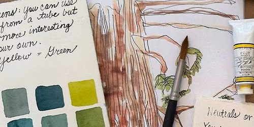 Painting Nature's Palette: A Four-Week Watercolor Indoor Series