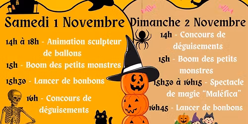 HALLOWEEN AU PETIT PARADIS