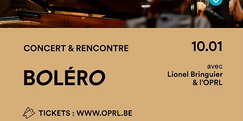 Concert & rencontre : Bol\u00e9ro