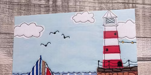 Free Motion Embroidery Workshop with Jo...' A Summer by the Seaside'