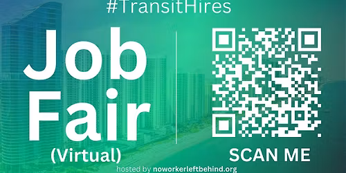 #TransitHires Virtual Job Fair \/ Career Expo Event #PalmBay
