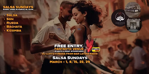 Sunday Salsa FREE ENTRY EVENT