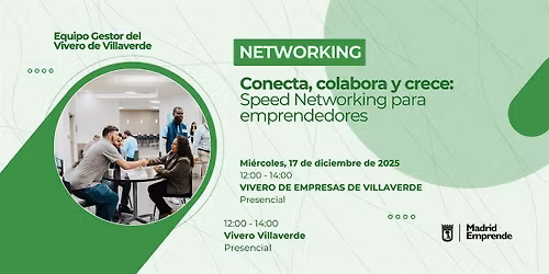 Speed Networking para emprendedores| Conecta, colabora y crece: