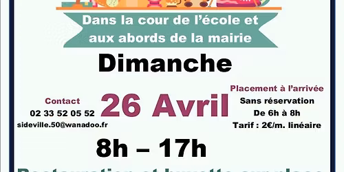 Vide grenier Sideville