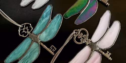 Stained Glass Class- Dragonfly Key @Melody Glassworks 5\/16\/26
