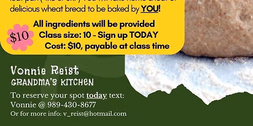 Learn to Make Wheat Bread
