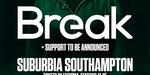 ADHDNB x PND x TDS x TSS PRESENT: BREAK + SUPPORT TBA