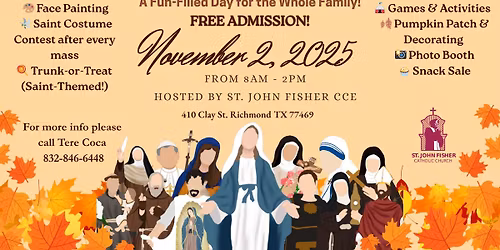 All Saints Festival & Pumpkin Patch