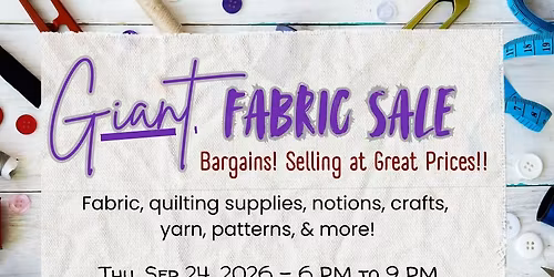 Giant Fabric Sale