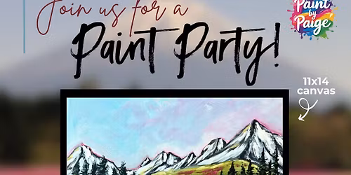 Paint & Sip Alpine Bloom