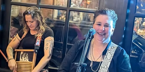 Kara and Washboard Becky at Galena Cellars!!