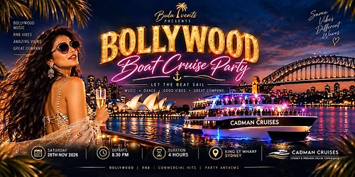 Bollywood Boat Cruise Party