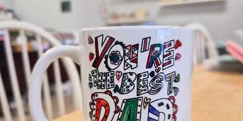 Fathers Day Sublimation Mug Design $25