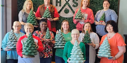 Paint Your Own Ceramic Tree at No Vacancy on Commerce