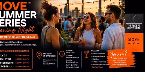 MOVE\u2122 Summer Series: CONNECT -  Build Relationships That Move Your Life Forward