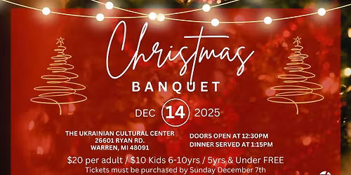 Annual PPWC Christmas Banquet 