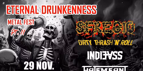 SFREGIO  + Idieass + Hatemeant - Dedolor (CO) - 29/11/25