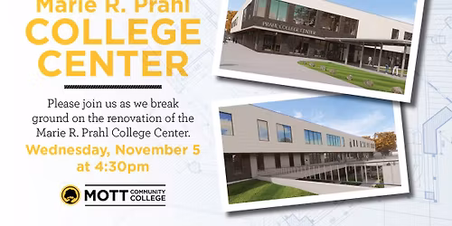 Prahl College Center Groundbreaking