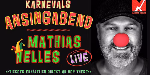 ANSINGABEND 26 - Mathias Nelles LIVE in der KLEINEN GLOCKE K\u00f6ln City