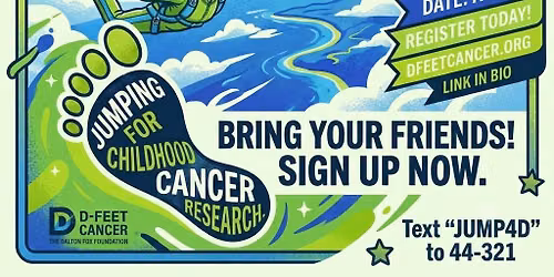 Skydiving for Pediatric Cancer Research