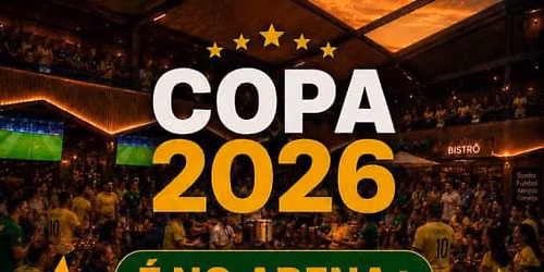 Jogos do Brasil - Copa 2026 no Arena +