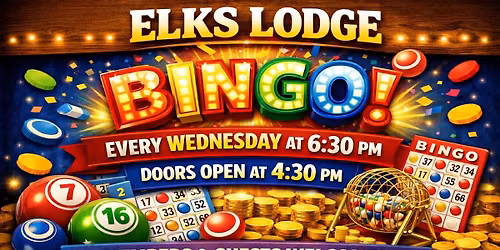 Elks Lodge Bingo (Open to the Public)