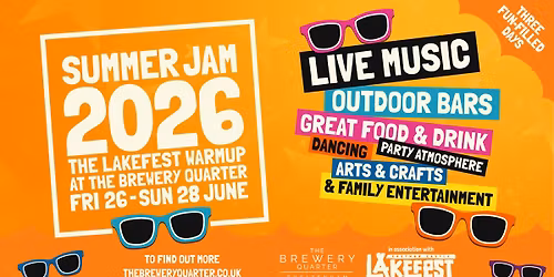 Summer Jam: The Lakefest Warmup Comes to The Brewery Quarter This June